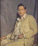 Sir William Orpen Count John McCormack oil on canvas